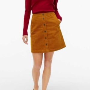 JCREW corduroy mini skirt 00